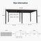 PURPLE LEAF Louvered Pergola Outdoor Adjustable Roof Modern Patio Aluminum Pergola for Deck Backyard Garden Hardtop Gazebo