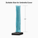 PURPLE LEAF Cantilever Umbrella Cover with Zipper Out Door Umbrella Patio Umbrella Cover