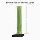 PURPLE LEAF Cantilever Umbrella Cover with Zipper Out Door Umbrella Patio Umbrella Cover