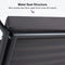 PURPLE LEAF Outdoor Patio Porch Swing with Stand, Chair with Adjustable Tilt Canopy All-Weather Steel Frame for Backyard Front Porch Lawn