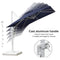 PURPLE LEAF Outdoor Patio Umbrella with Base, Best White Cantilever Umbrellas
