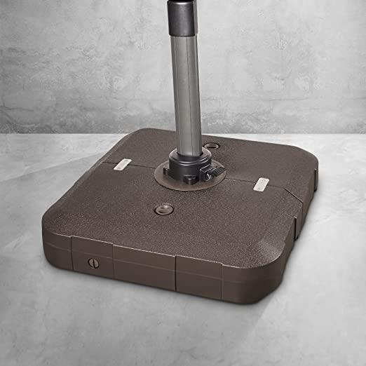 Champagne Umbrella Base with Wheels | Open Box