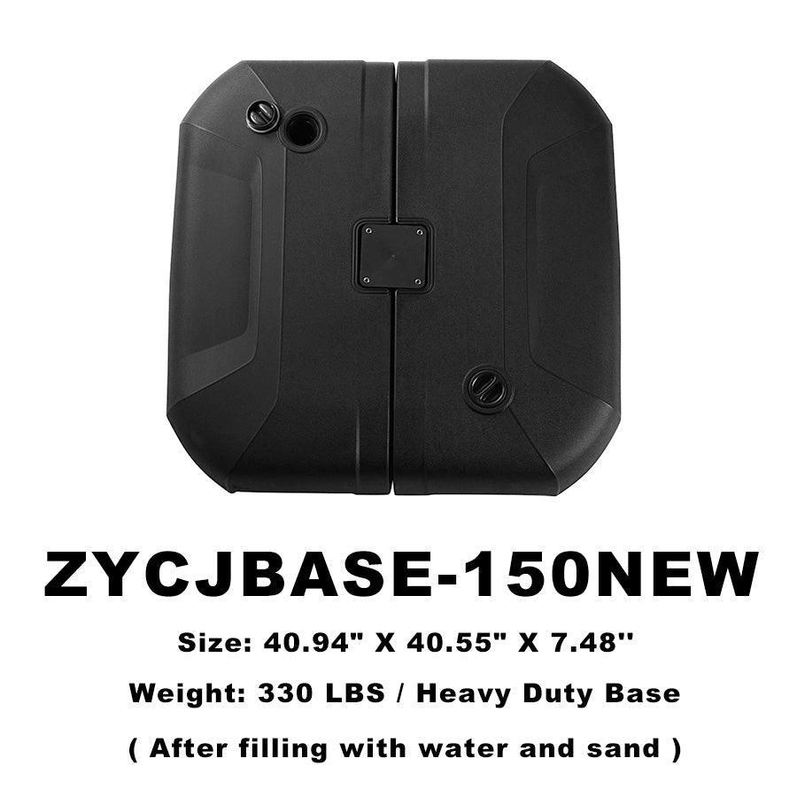 Cantilever Umbrella Base | Water-Fillable 330 lb Stabilizer