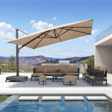 Sturdy Patio Umbrella Base with Wheels Sturdy Patio Umbrella Base with Wheels