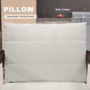 PURPLE LEAF Caesar Outdoor Dining Set Aluminum Luxury Patio Furniture Table and Chairs Set with Olifen Removable Thick Cushion and Pillow Patio Dining Sets for Garden Deck