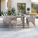 PURPLE LEAF 2 Pieces  Sunbrella Patio Dining Chairs with All-Weather Wicker Back and Comfortable Cushions for Deck, Garden, Kitchen