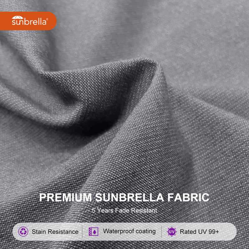 PURPLE LEAF Premium Patio Umbrella Classic SUNBRELLA Cantilever Umbrellas