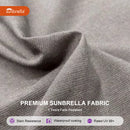 Clearance - PURPLE LEAF OPEN BOX Premium Patio Umbrella Classic SUNBRELLA Cantilever Umbrellas