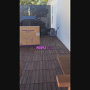 PURPLE LEAF Outdoor Deck Box Waterproof Lockable Storage Box Container with Lid Deck Organization for Patio Cushions Side Table Pool Accessories Garden Tools