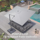 PURPLE LEAF UV Resistant Patio Umbrella Economical Outdoor Umbrella