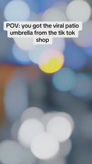 PURPLE LEAF Outdoor Patio Umbrella with Base, Best White Cantilever Umbrellas