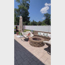 PURPLE LEAF Morden White Outdoor Umbrella Premium Aluminum Patio Cantilever Pool Sun Umbrellas