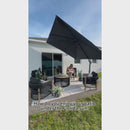 PURPLE LEAF Eco-friendly Affordable Patio Umbrella UV Resistant Sustainable Yard Umbrellas