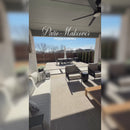 PURPLE LEAF Athena Louvered Pergola Modern Champagne Pergola with Adjustable Roof for Deck Backyard Garden