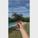 PURPLE LEAF Morden White Outdoor Umbrella Premium Aluminum Patio Cantilever Pool Sun Umbrellas