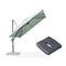 PURPLE LEAF UV Resistant Patio Umbrella Affordable Outdoor Umbrella with Base