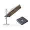 PURPLE LEAF UV Resistant Patio Umbrella Affordable Outdoor Umbrella with Base