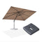 PURPLE LEAF UV Resistant Patio Umbrella Affordable Outdoor Umbrella with Base