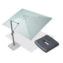 PURPLE LEAF UV Resistant Patio Umbrella Affordable Outdoor Umbrella with Base