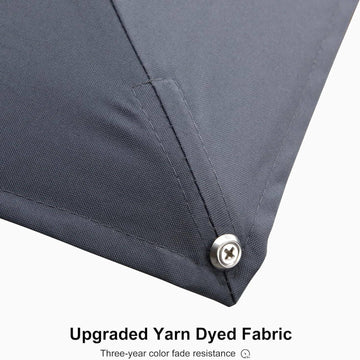 13x13 ft / 11x15 ft Outdoor Patio Umbrella