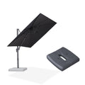 PURPLE LEAF UV Resistant Patio Umbrella Affordable Outdoor Umbrella with Base