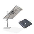 PURPLE LEAF UV Resistant Patio Umbrella Affordable Outdoor Umbrella with Base