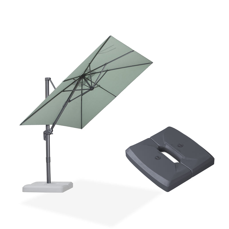PURPLE LEAF UV Resistant Patio Umbrella Affordable Outdoor Umbrella with Base