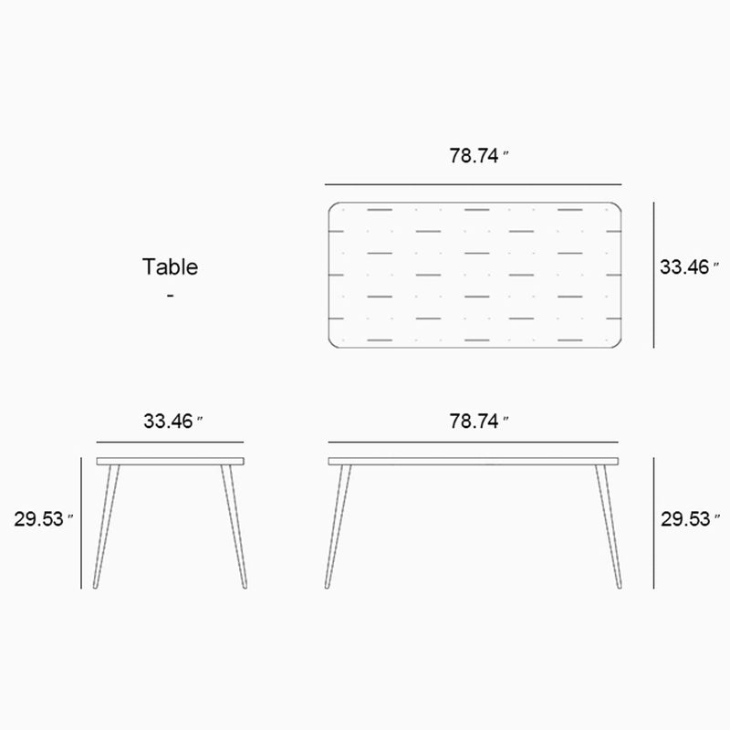 PURPLE LEAF 9 / 7 pcs Outdoor Dining Set Teak Aluminum Patio Dining Table and Chair - Purple Leaf Garden