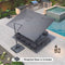 PURPLE LEAF UV Resistant Patio Umbrella Affordable Outdoor Umbrella with Base
