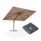 PURPLE LEAF UV Resistant Patio Umbrella Affordable Outdoor Umbrella with Base