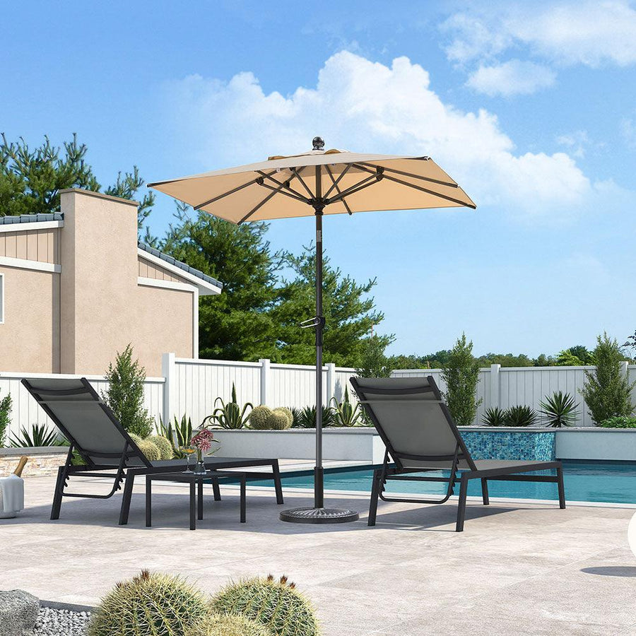 market patio umbrella for poolside