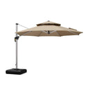 Clearance - PURPLE LEAF OPEN BOX Round Sunbrella Outdoor Patio Umbrella