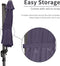 PURPLE LEAF Economical 10 / 11 ft Patio Offset Umbrellas - Purple Leaf Garden