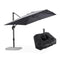 PURPLE LEAF Affordable Patio Umbrella with Base, Square and Rectangular Outdoor Umbrella