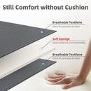 PURPLE LEAF Extra Large 2 Pieces Outdoor Aluminum Chaise Lounge Chair with Wheels - Purple Leaf Garden