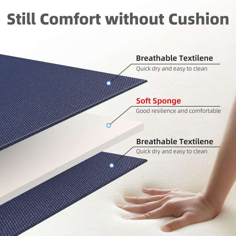 PURPLE LEAF Extra Large 2 Pieces Outdoor Aluminum Chaise Lounge Chair with Wheels - Purple Leaf Garden