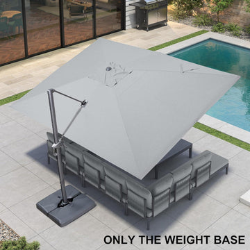 Grey Patio Umbrella Base