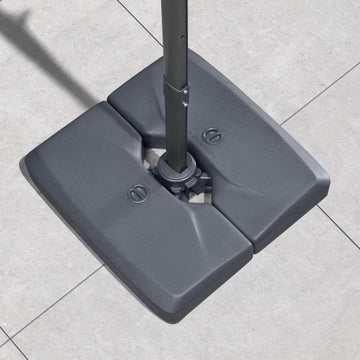Grey Patio Umbrella Base