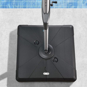 bcp plastic patio umbrella base Umbrella Weighted Base for Large Patio Umbrella