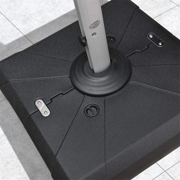 gardenline patio umbrella weighted base Umbrella Weighted Base for Large Patio Umbrella