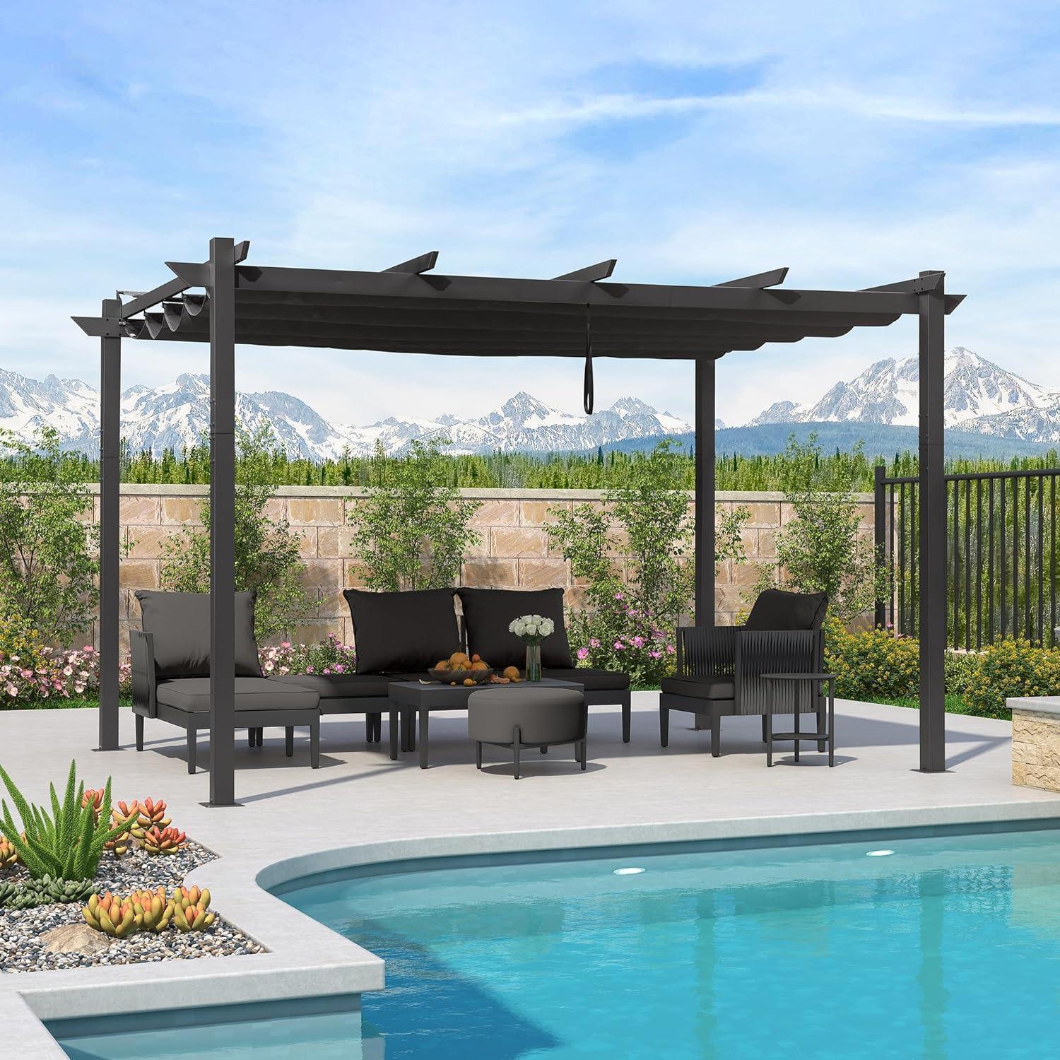 Outdoor Pergola Canopy Cover