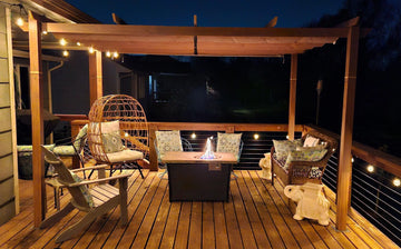 Outdoor Retractable Pergola 10x13 ft Patio Sun Shade Canopy