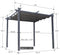 PURPLE LEAF Patio Retractable Pergola with Shade Canopy Modern Grill Gazebo Metal Shelter Pavilion for Porch Deck Garden Backyard Outdoor Pergola, Grey - Purple Leaf Garden