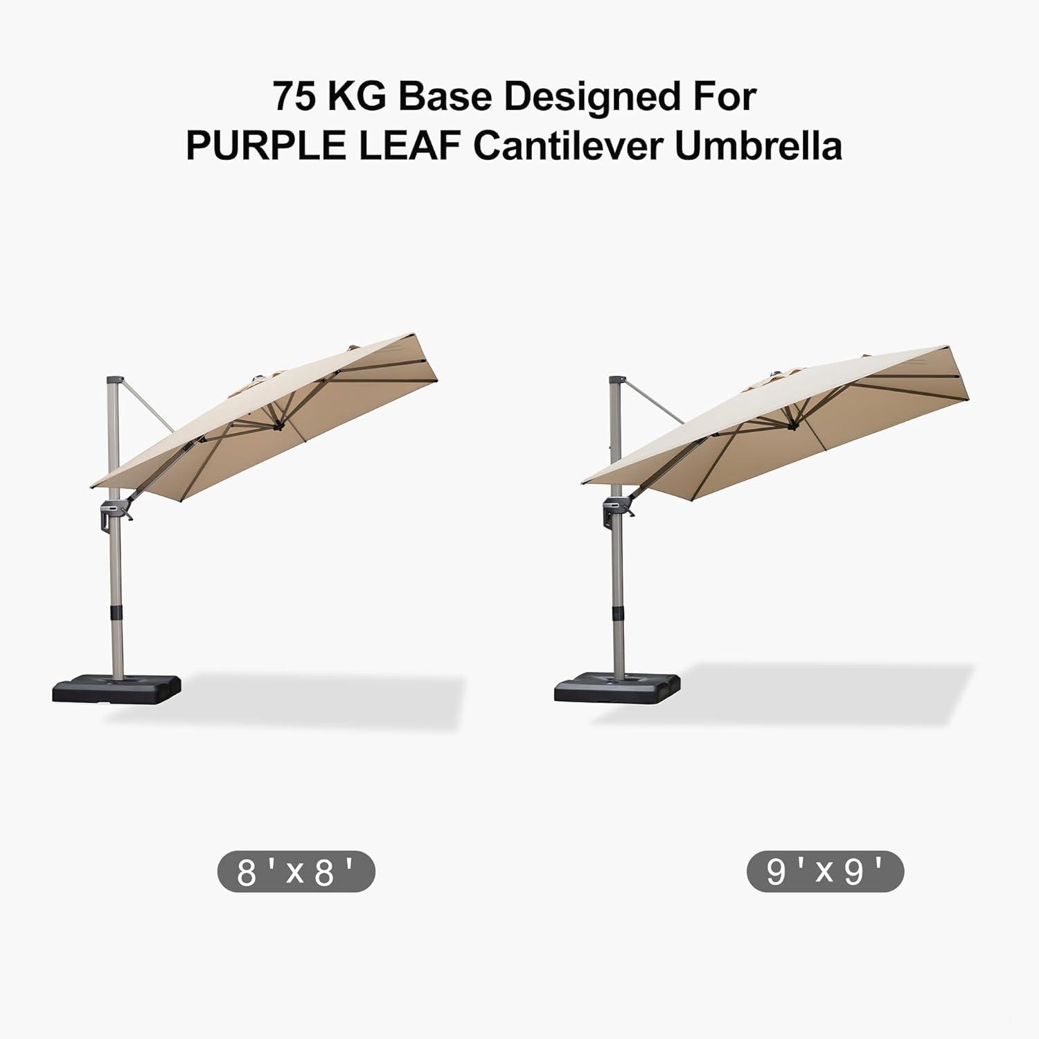 Patio Umbrella Base | Heavy-Duty Plastic Base