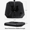 PURPLE LEAF OPEN BOX Cantilever Umbrella Base ZY04BSSBL-150-NEW-RT