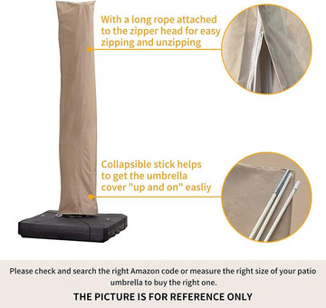 Purple Leaf Umbrella Cover Clearance