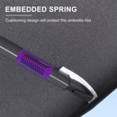 PURPLE LEAF UV50+ Fade Resistant Patio Cantilever Umbrella with Recycled Fabric