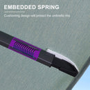 PURPLE LEAF UV50+ Fade Resistant Patio Cantilever Umbrella with Recycled Fabric