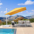 PURPLE LEAF White Outdoor Patio Umbrella Economical Large Patio Umbrellas - Purple Leaf Garden