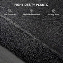 PURPLE LEAF Large Square Patio Cantilever Umbrella With Base for Garden Pool Porch